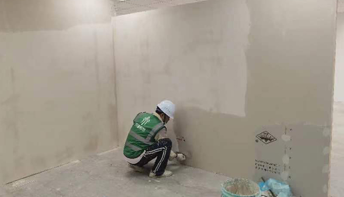 徐匯漕河涇中心辦公室齊建裝飾裝修現(xiàn)場(chǎng)